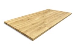 Tischplatte Eiche massiv geölt 160x80 cm
