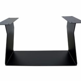 Tischgestell Mittelfuß schwarz matt