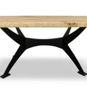 ischgestell Mittelfuß aus Stahl schwarz Matt