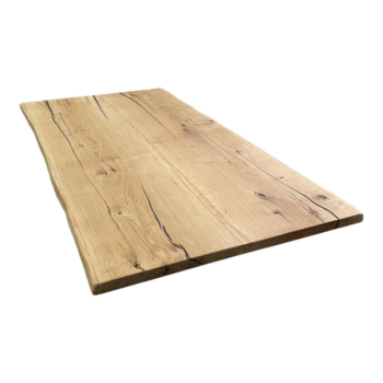 Tischplatte Massivholz Wildeiche geölt 200cm